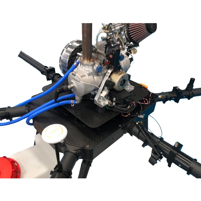 六旋翼农用喷洒无人机 喷药农用无人机价格 油混电图5