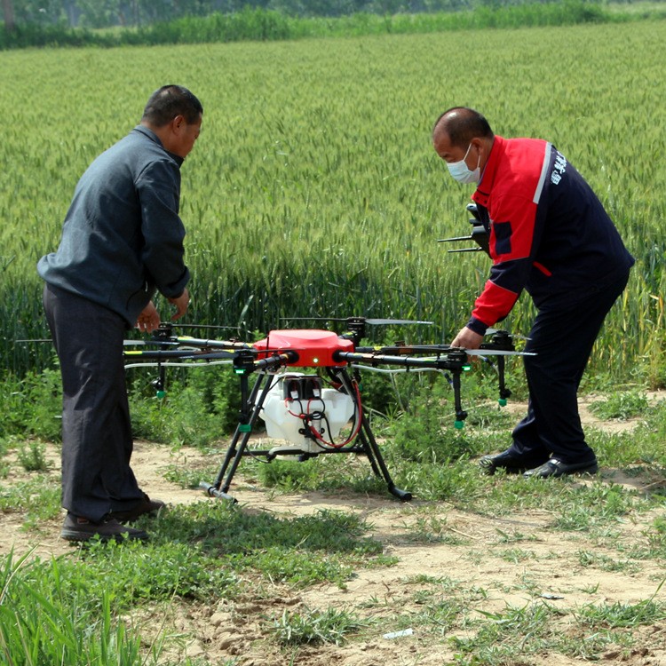 果树水稻施肥飞机农用打药无人机棉花农用多旋翼可折叠植保无人机