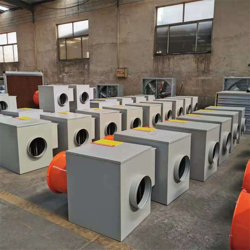 电暖风机 鸡鸭育雏大棚取暖升温设备 养殖 5kw电加热风扇图4