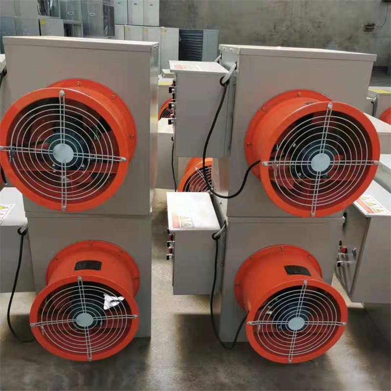 养殖风机 育雏升温取暖设备 温室大棚电暖风扇 15kw电加热风机