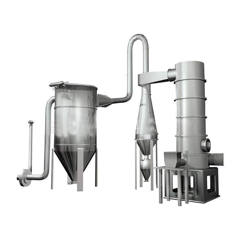 食品旋转闪蒸干燥机化工原料烘干设备活性碳粉快速闪蒸干燥机德邦图5