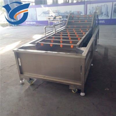 多功能果蔬清洗机 蔬菜清洗机 叶菜清洗设备 气泡翻浪清洗设备