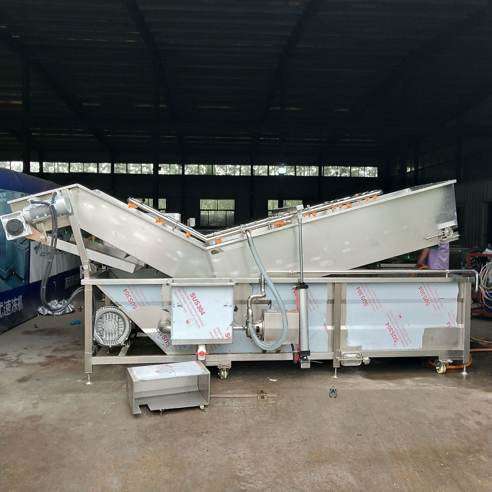 全自动毛豆清洗机 洗毛豆机器 质量保证 举报图4