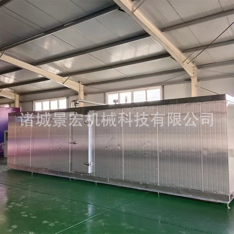 肥牛速冻机设备 盒饭速食菜隧道速冻机 大型潼关饼单冻机图4