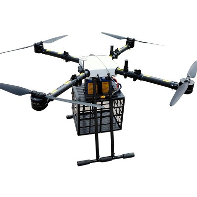 高颜值10公斤载重量可这点易操作遥控器控制飞行运输无人机
