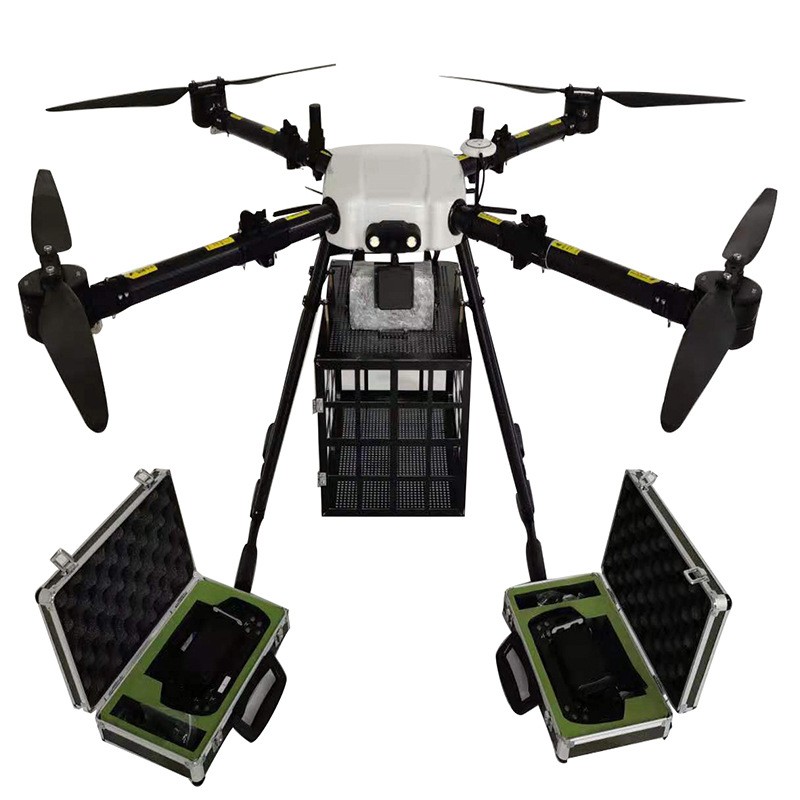 高颜值10公斤载重量可这点易操作遥控器控制飞行运输无人机图2