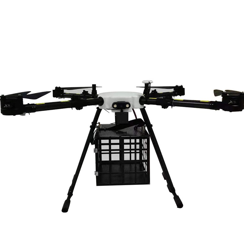 高颜值10公斤载重量可这点易操作遥控器控制飞行运输无人机图4