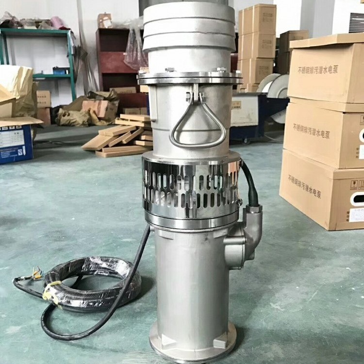 龙事达厂家供应 QW型污水泵 移动式潜水排污泵 不锈钢污水潜水泵图4