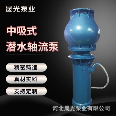 250SGQSZ-5.5-11KW轴流式潜水电泵农田灌溉海水养殖水利泵站 专用