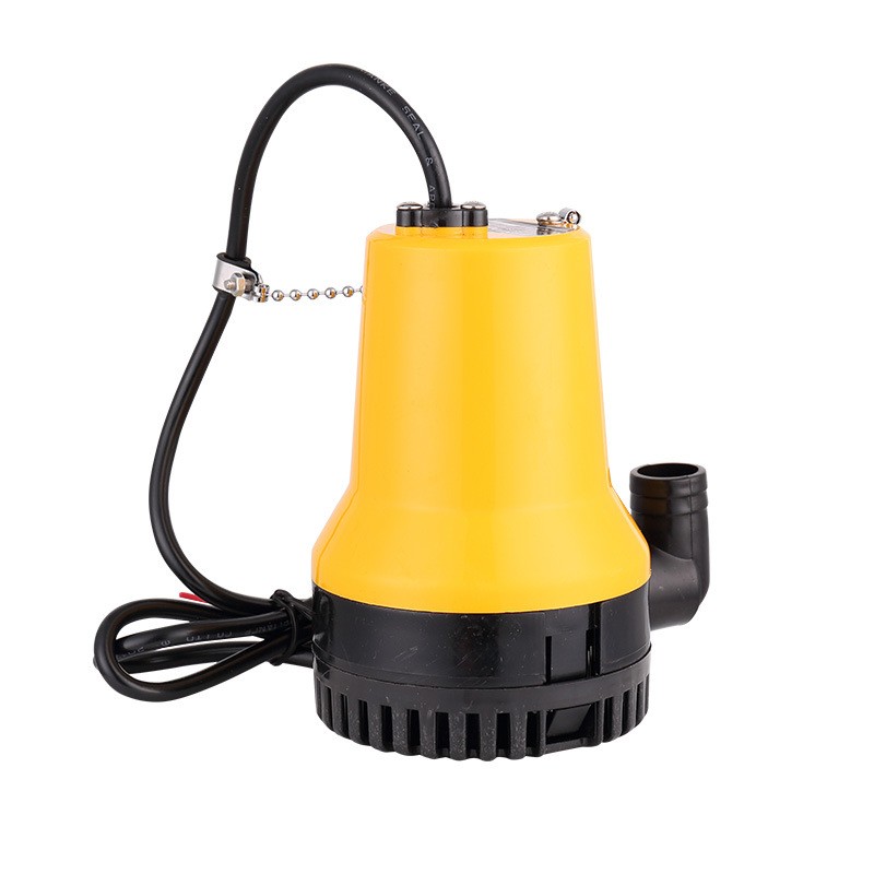 小型直流小潜水泵12V24V220V塑料船用农用浇地家用船舱抽水机批发图4
