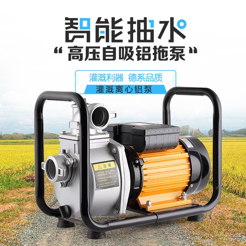DSU大流量自吸泵2寸3寸4寸农田用灌溉机220V抽水泵抽柴油泵加油机图4