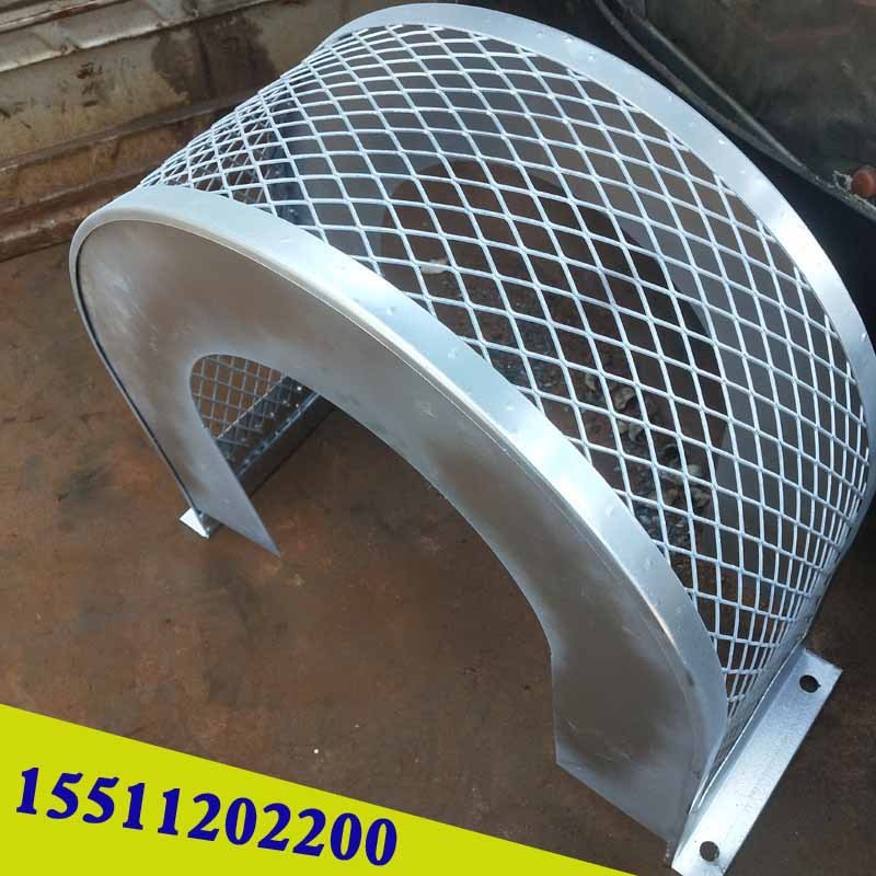 加工定制皮带轮保护罩靠背轮防护罩电机防尘防雨罩不锈钢材质护罩图4