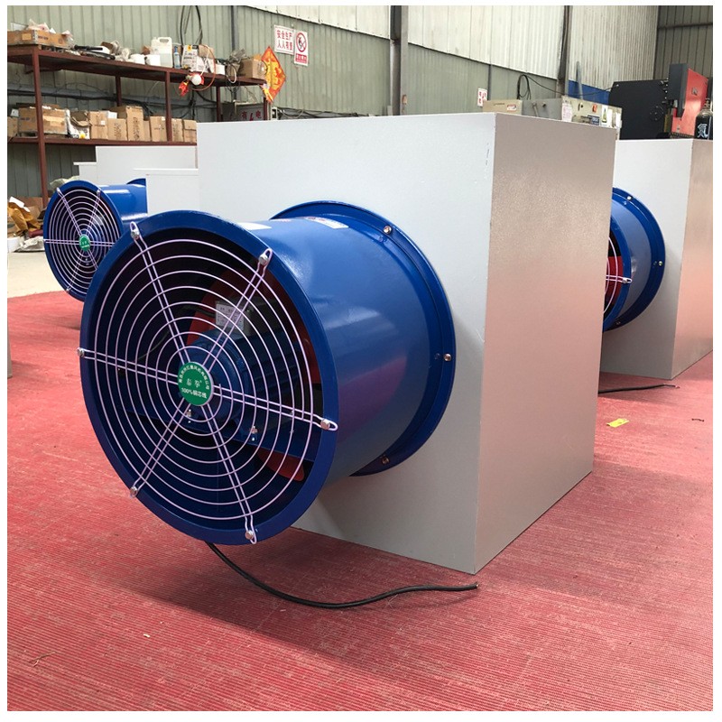 猪舍加温热风机 猪舍保育加温暖风机 猪舍产房电暖风机批发图3