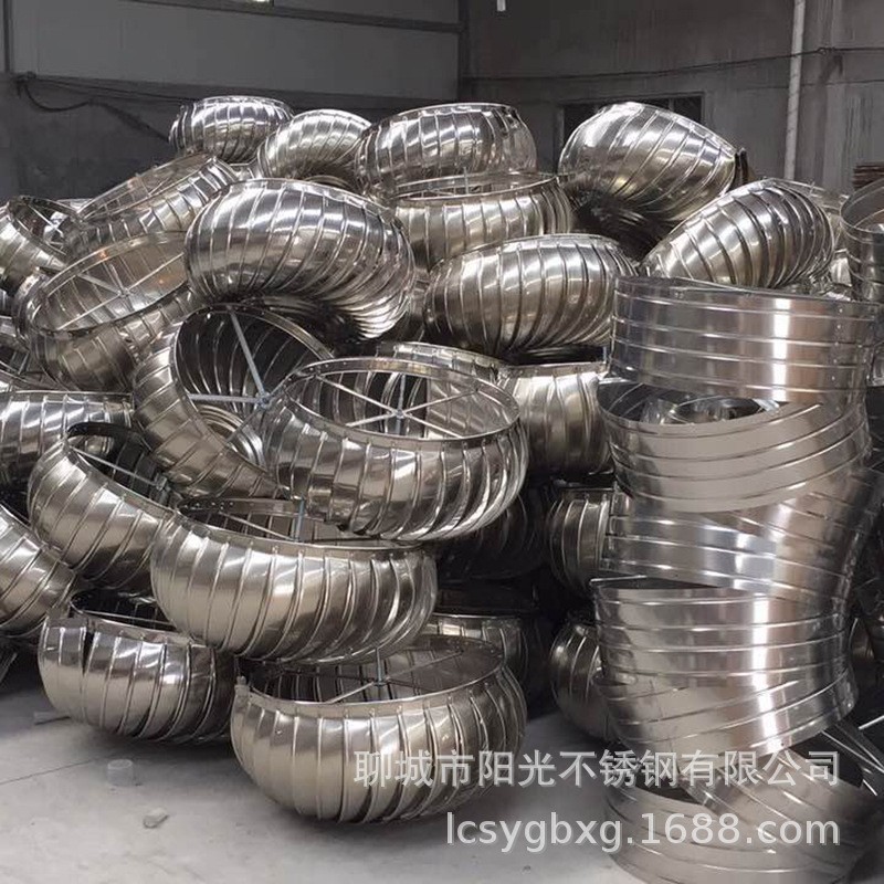 厂家定制不锈钢负压风机 厂房用不锈钢轴流风机 铝合金无动力风机图2