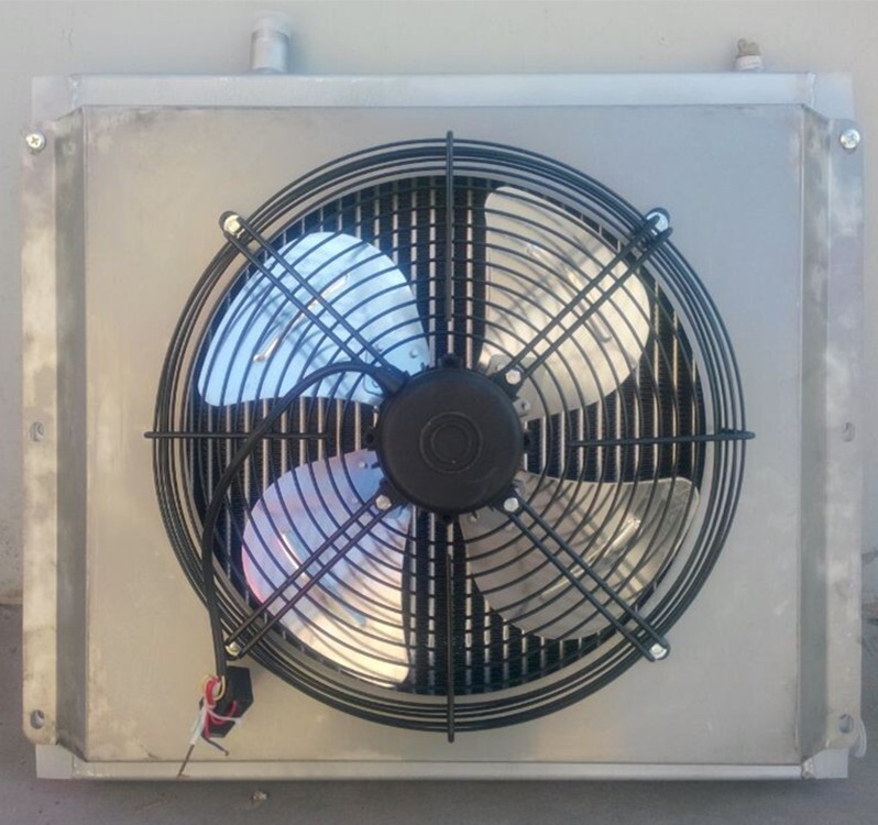 厂家批发温室大棚升温水暖风机 育雏鸡舍养殖农业暖风机 保温设备图2