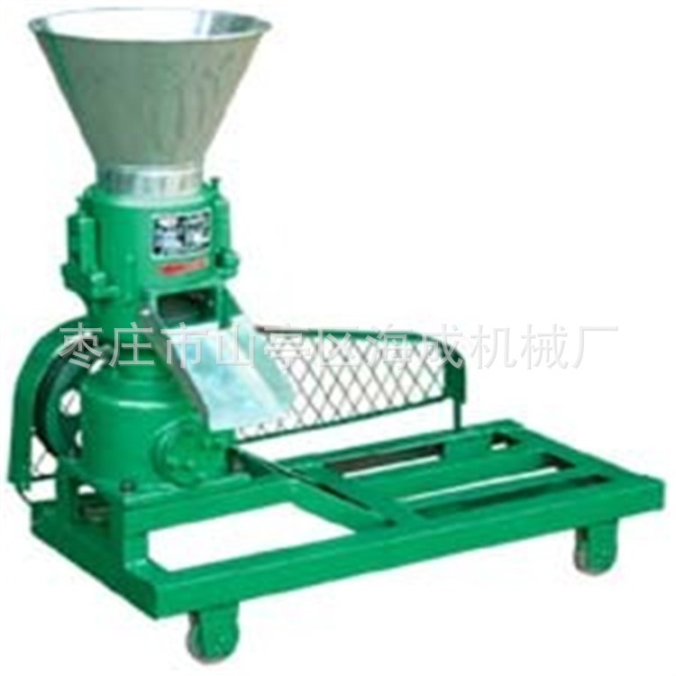 羊饲料颗粒机 家用饲料平模颗粒机 养殖小型颗粒造粒机图4