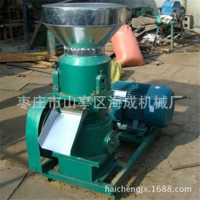 羊饲料颗粒机 家用饲料平模颗粒机 养殖小型颗粒造粒机
