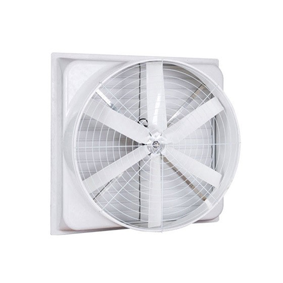 工业负压通风降温设备车间玻璃钢防腐排气扇仓库负压通风降温设备图5