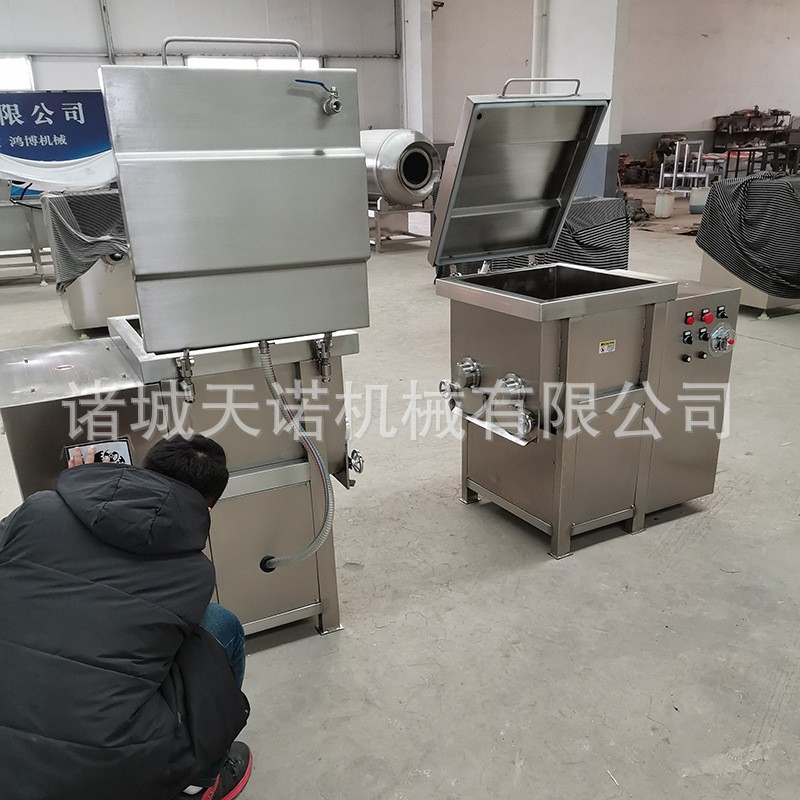 牛肉丸自动出料拌馅机 不锈钢拌馅机 包子水饺馅拌馅机图4