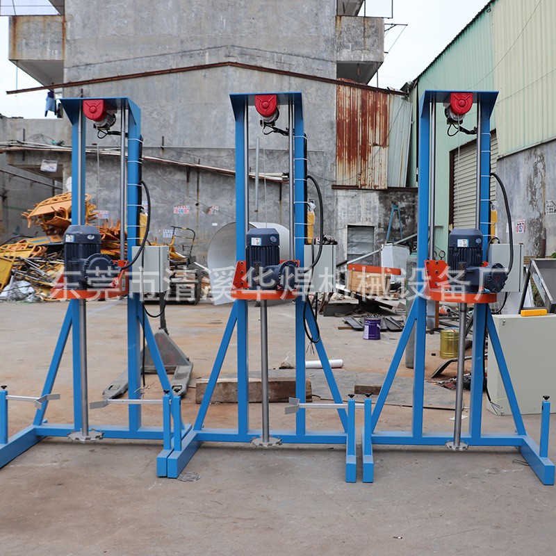 广东7.5kw胶水分散机油墨油漆高速电动分散机 涂料颜料液体搅拌机图4