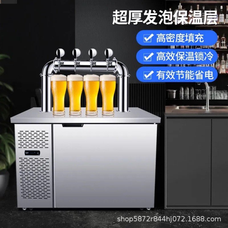 双头精酿啤酒机风冷扎啤机商用生啤机鲜啤酒机水冷打酒制冷设备图4