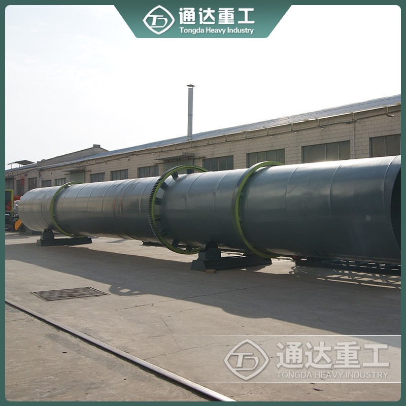 有机肥滚筒冷却机 猪粪鸡粪颗粒肥配套设备 肥料烘干降温机图2