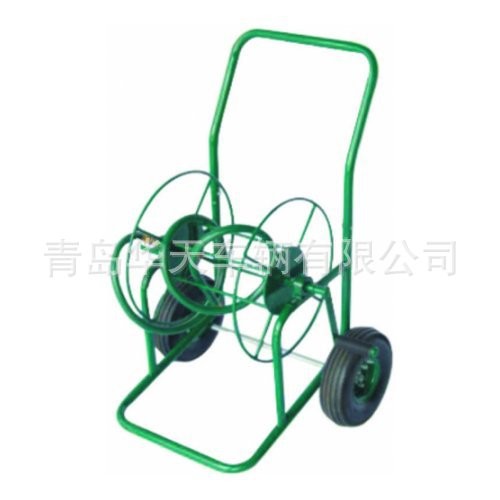 厂家销售花园浇花多功能水管车 软管收纳四轮手推车 花园水管车图5