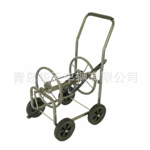 厂家销售花园浇花多功能水管车 软管收纳四轮手推车 花园水管车图3