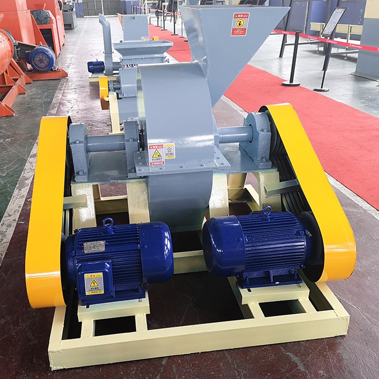 笼式粉碎机 双转子笼式粉碎机 复合肥尿素粉碎设备图5