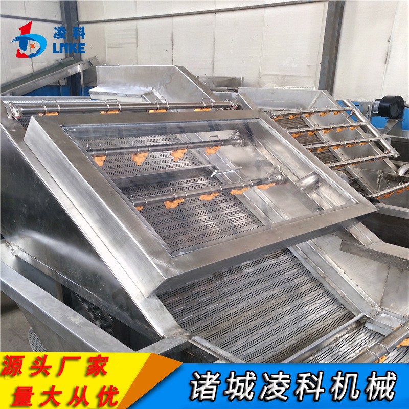 土豆U型1500毛辊清洗机 全自动花生清洗机 毛辊洗花生机器图2