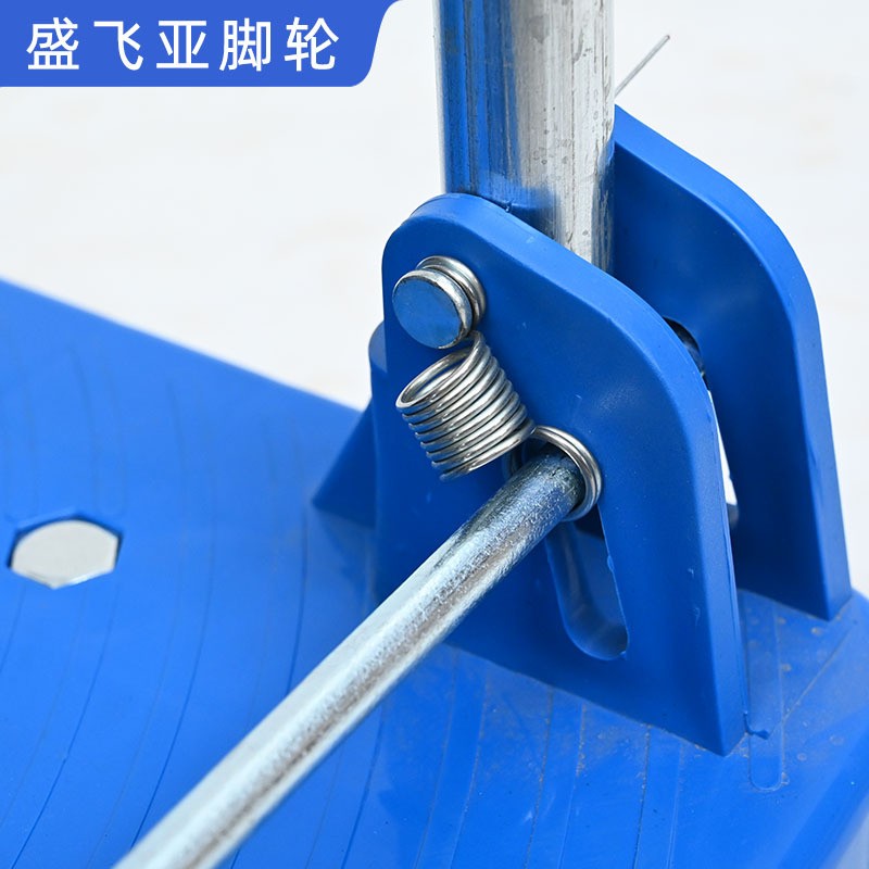 批发拉货平板车 静音折叠车 手推车搬运车仓储货运周转车拉水板车图3