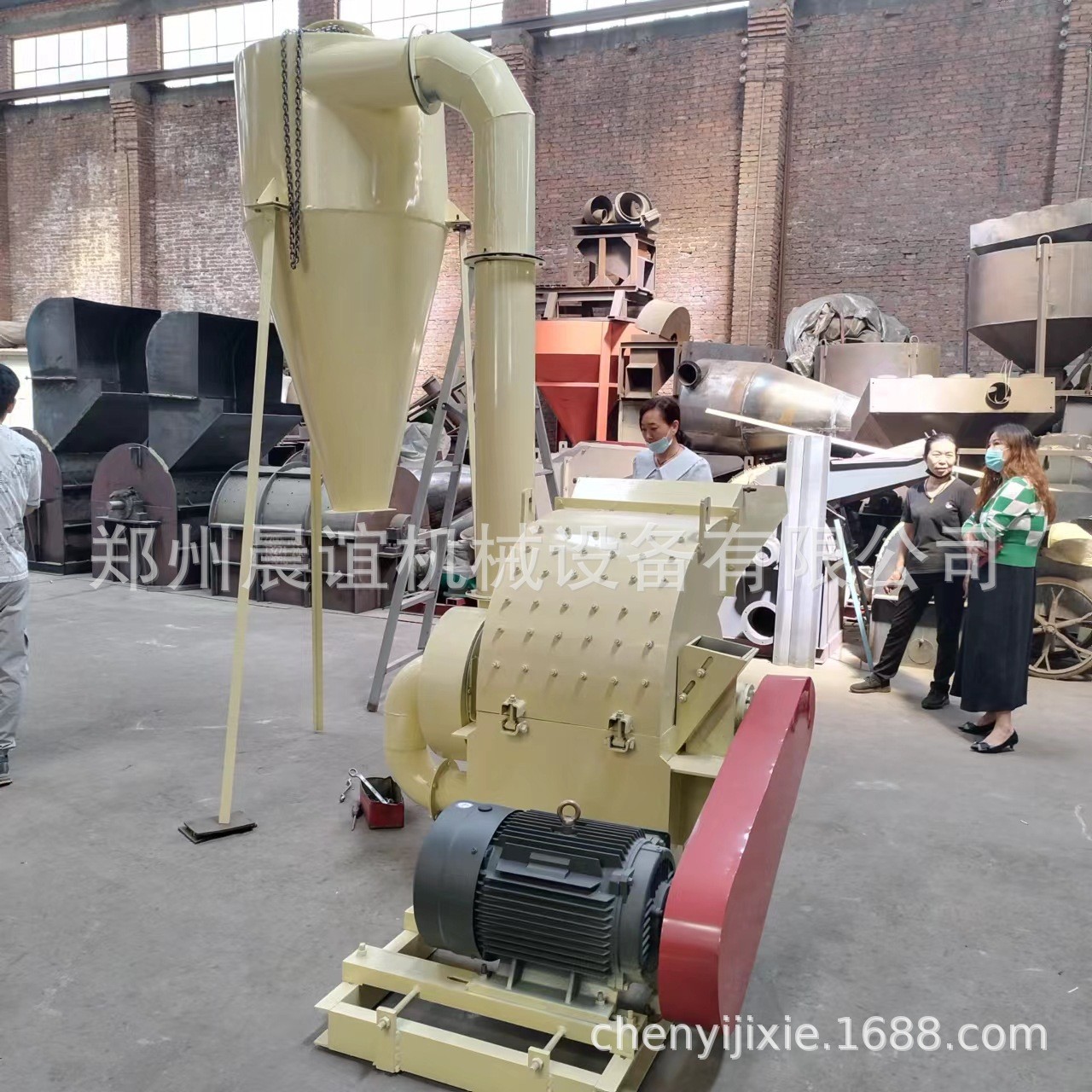 小型木材粉碎锯末机器 食用菌木屑菇木木屑机 多功能树枝碎枝机厂图3