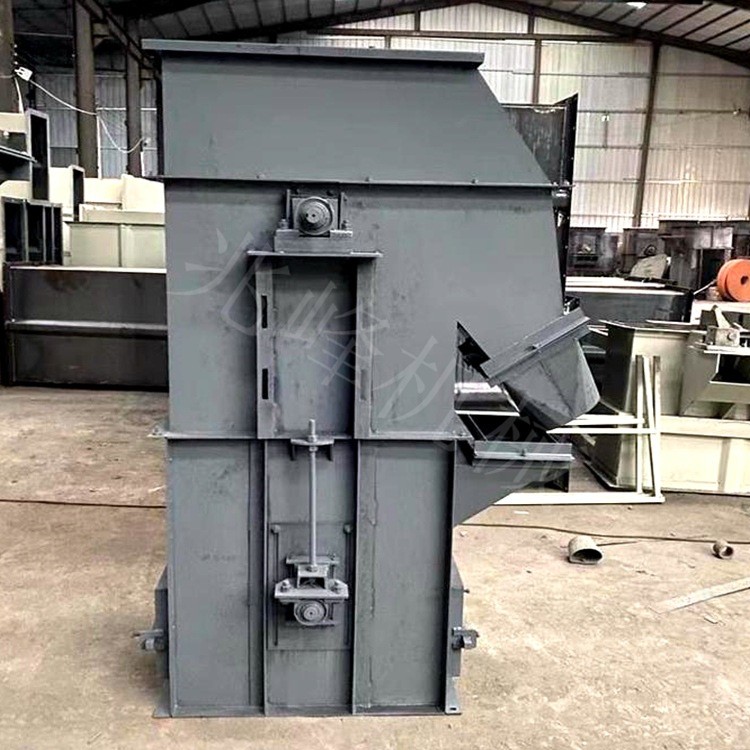 二手1米双卷筒提升机 TD胶带斗式提升机 水泥沙子板链提升机图4