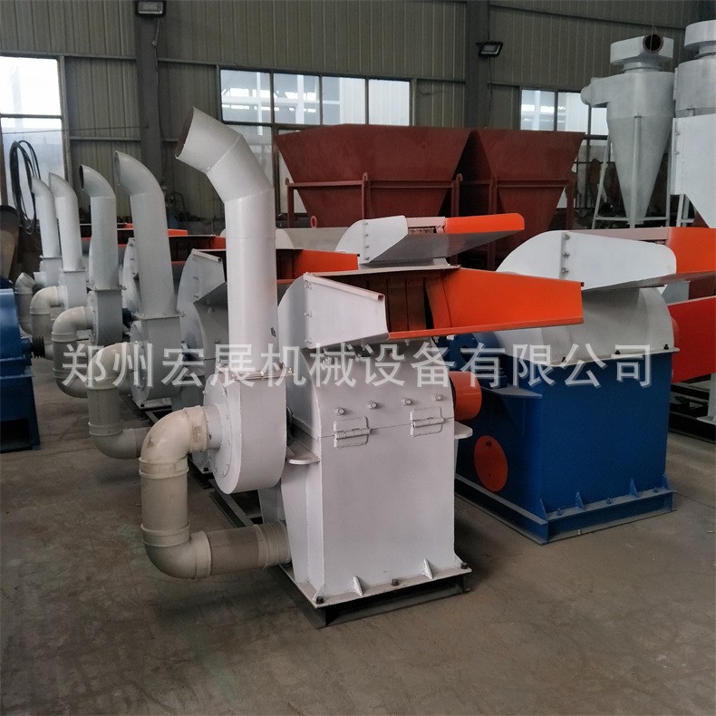 树枝树干破碎粉碎一体机 纤维板树枝破碎机 木屑锯末粉碎成型机图4