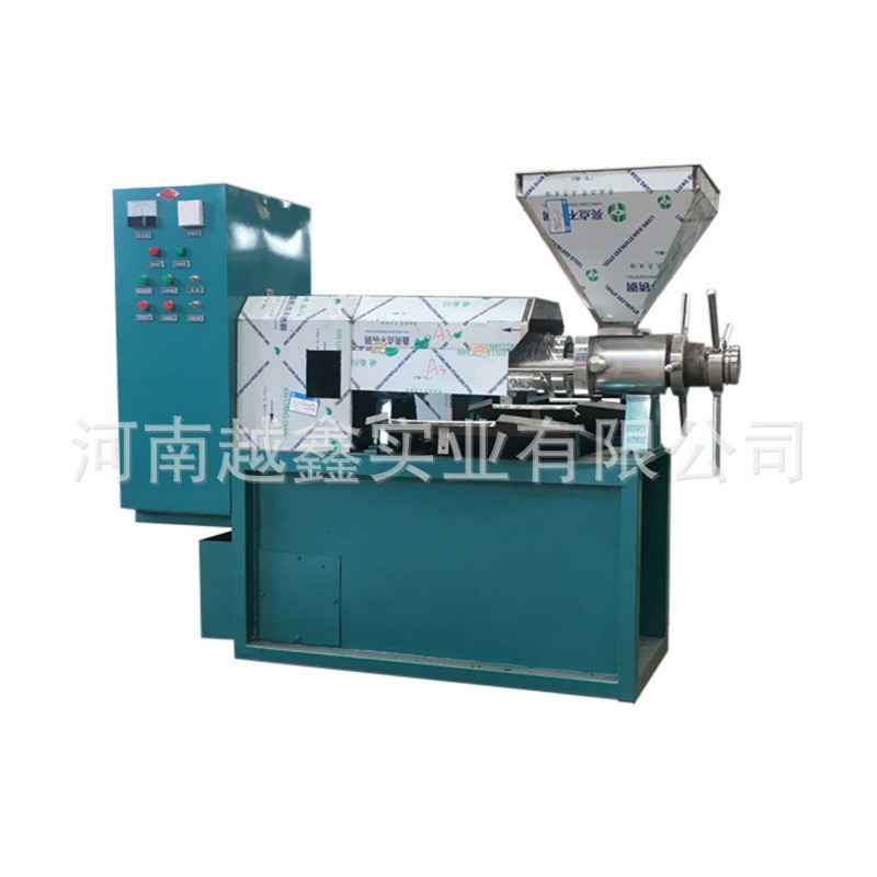 花生油榨油设备 食用油挤出机 越鑫100型压油机 菜籽榨油机滤油机图2