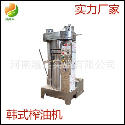 韩式榨油机型号 320液压榨油器 越鑫芝麻压油机 厂家直销香油机