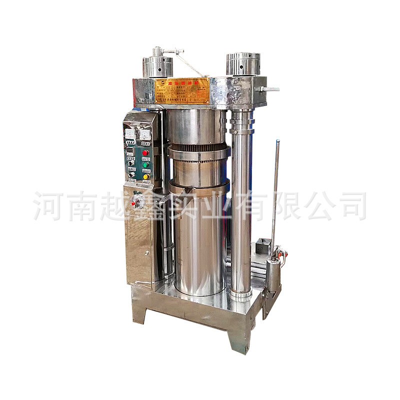韩式榨油机型号 320液压榨油器 越鑫芝麻压油机 厂家直销香油机图4