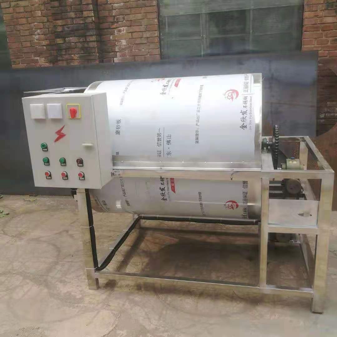 滚筒炒锅小型炒锅旋转烘炉电动花生瓜子炒货机燃气加热烘干机图4