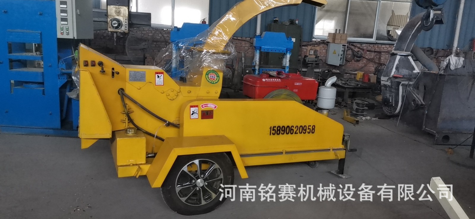 供赛供应木柴破碎机 木材粉碎机 打木材的设备价格 树枝粉碎机图3