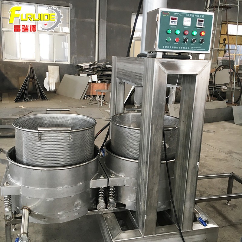 LY-300/2型酱油酿造设备双桶轮换式压榨机图3