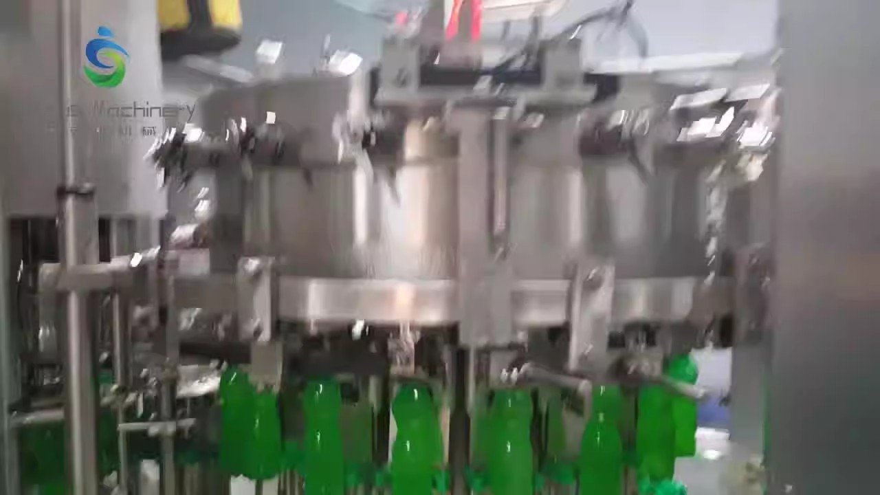 含汽碳酸饮料灌装机 三合一灌装机械设备 可灌水、碳酸饮料等图2