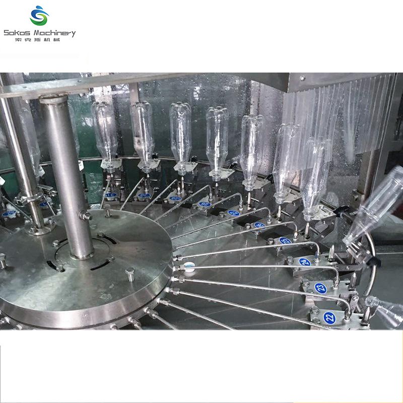 含汽碳酸饮料灌装机 三合一灌装机械设备 可灌水、碳酸饮料等图5