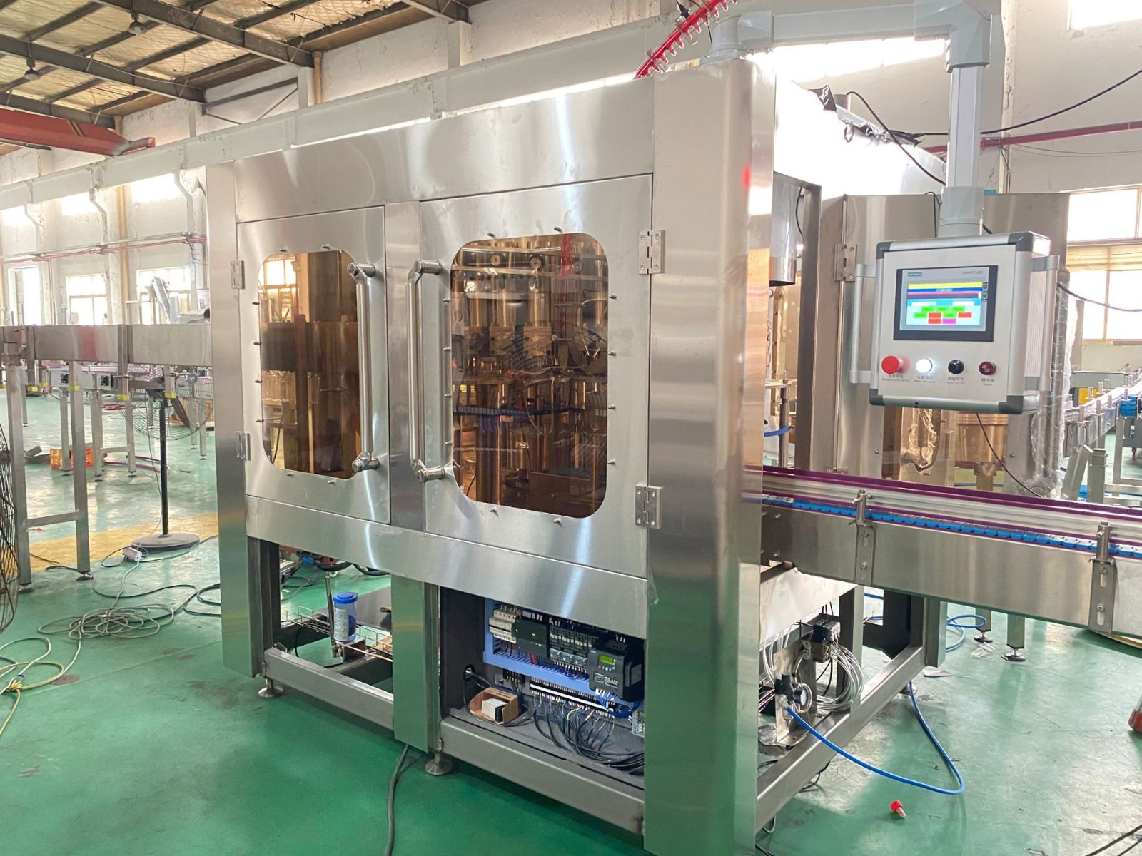 张家港液体罐装包装机械粘稠果酱灌装机厂家可配相应调配系统图3