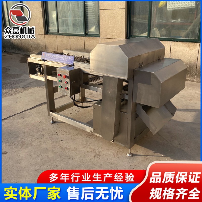 糯玉米切段机 鲜玉米熟玉米分段机 切割均匀冷冻玉米切段设备图5