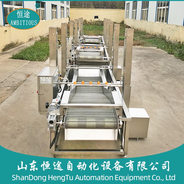 果蔬清洗机大型商用洗菜机 全自动芽菜苗气泡清洗生产线净菜设备图2