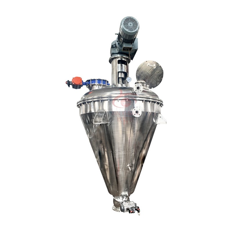 果蔬饲料鸡蛋黄混合干燥一体机医药中间体烘干机单锥真空干燥机图5