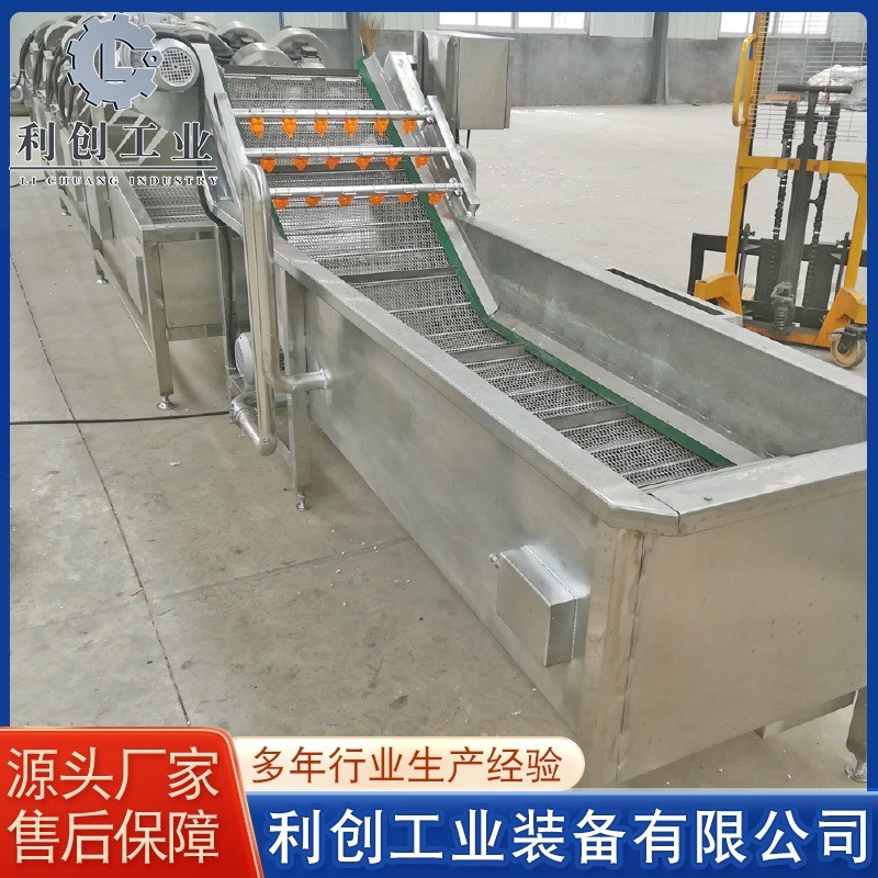 供应菠菜空心菜清洗机 果蔬气泡清洗机 不锈钢娃娃菜清洗机设备图2