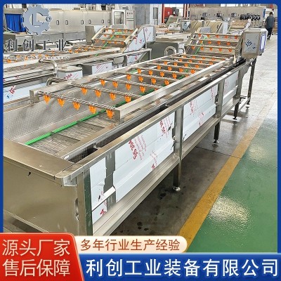供应菠菜空心菜清洗机 果蔬气泡清洗机 不锈钢娃娃菜清洗机设备