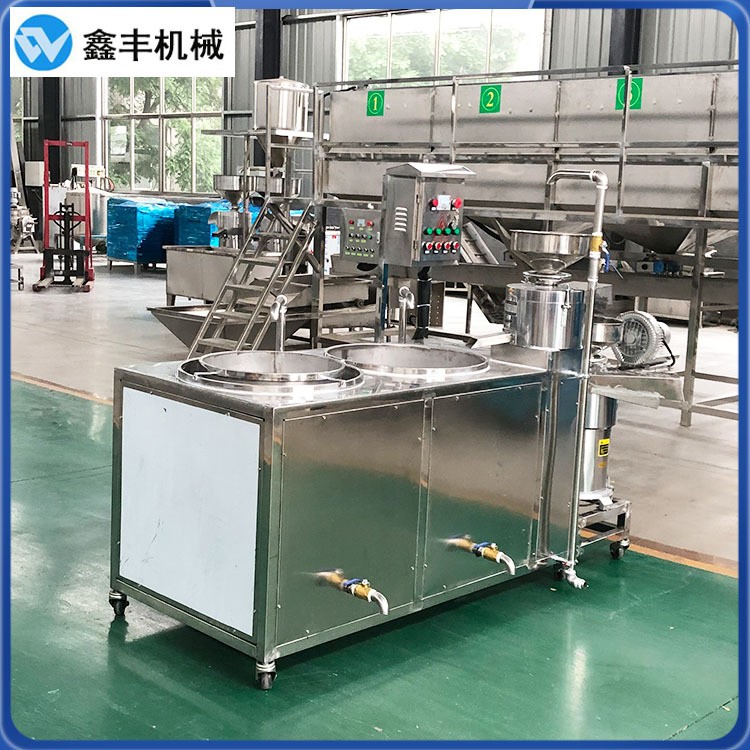 商用豆腐机器价格 全自动豆腐机整套实拍 现场做豆腐视频教学图2