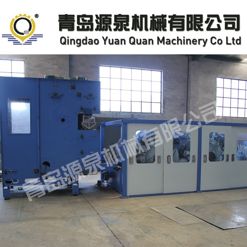 青岛源泉厂家销售羊毛羊绒梳理机 FN200、288型半精纺梳理机图3